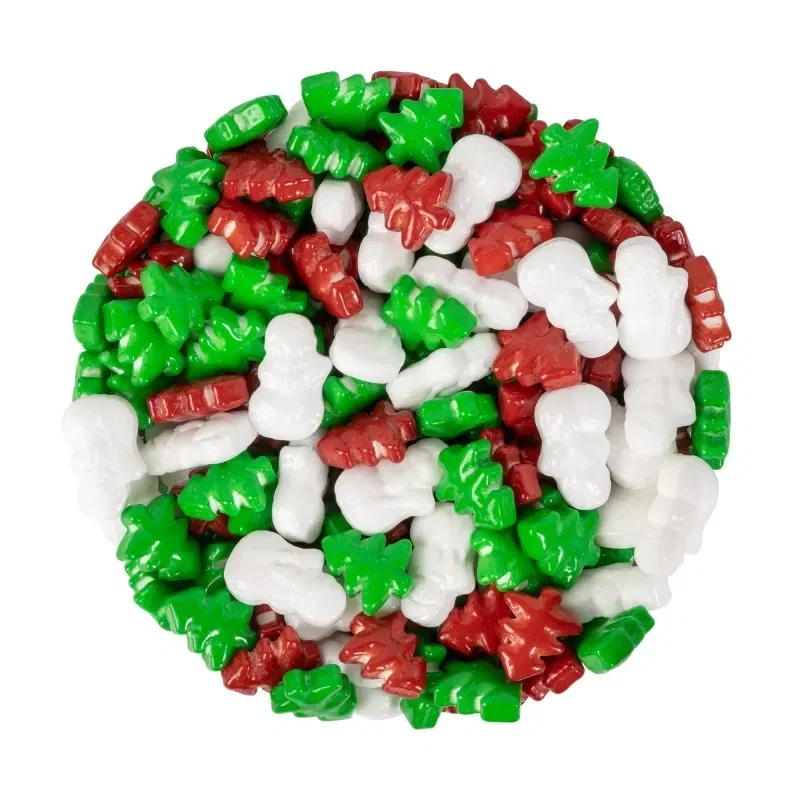 Holiday Candy Cane Tube with Frostys Forest Candies — view 4