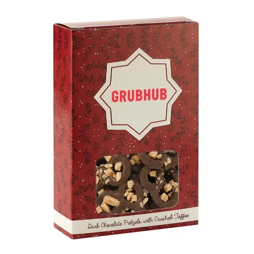 Holiday Chocolate Pretzels Gift Box — view 4
