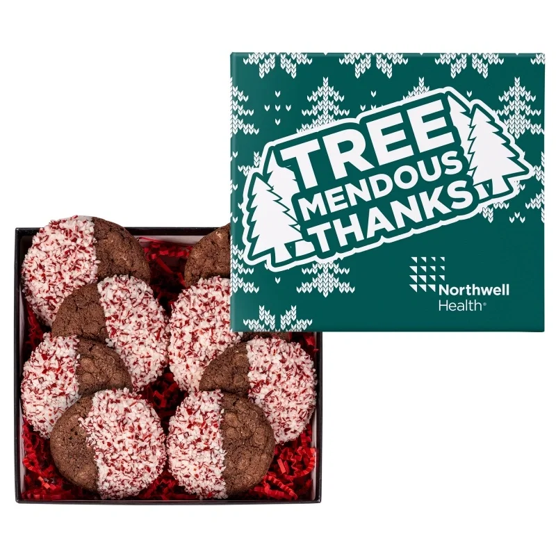 Holiday Cookies in a Gift Box w/ Full Color Imprint — view 4