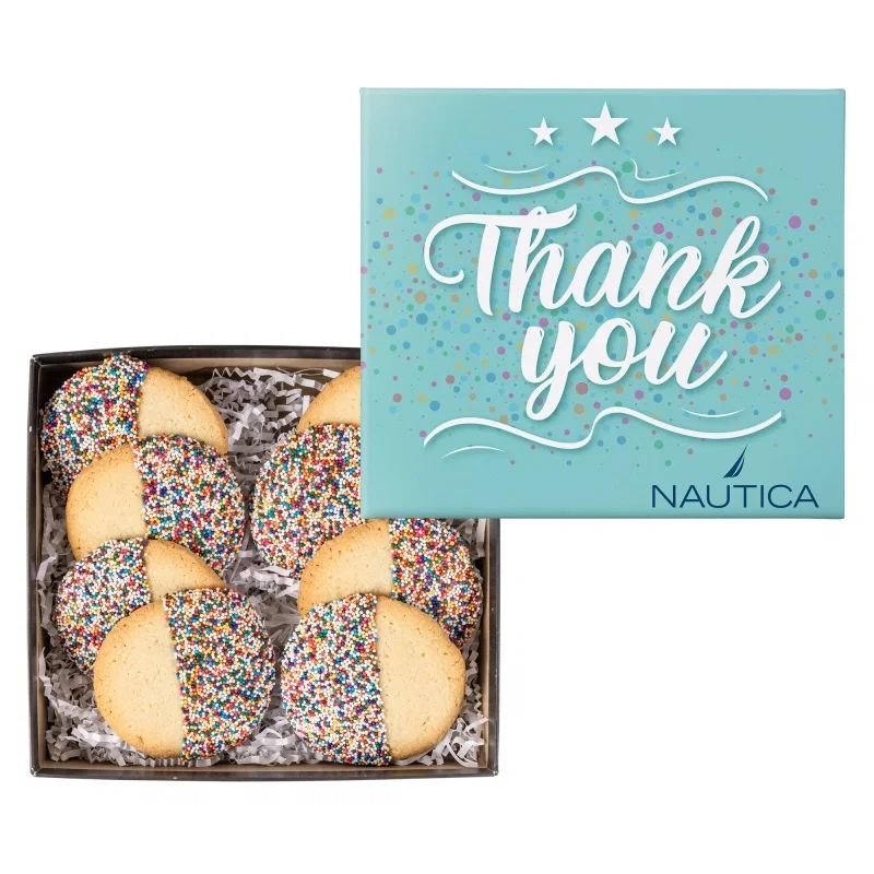 Holiday Cookies in a Gift Box w/ Full Color Imprint — view 6