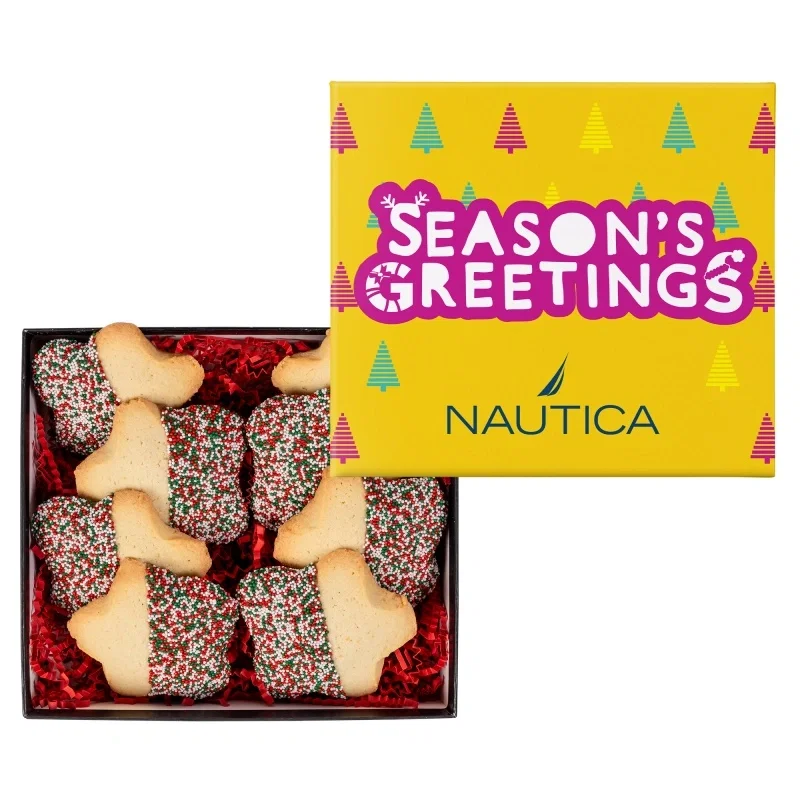 Holiday Cookies in a Gift Box w/ Full Color Imprint — view 8