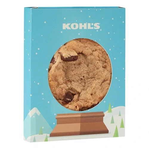 Holiday Window Box with Gourmet Cookie