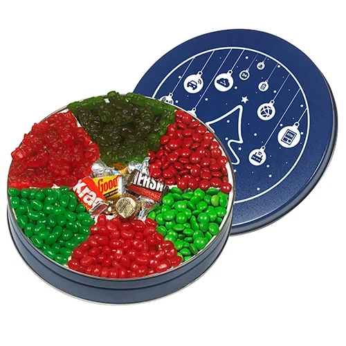 Holiday Wishes Assorted Treats Tin