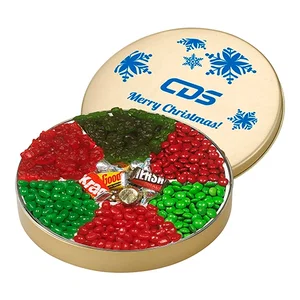 Holiday Wishes Assorted Treats Tin
