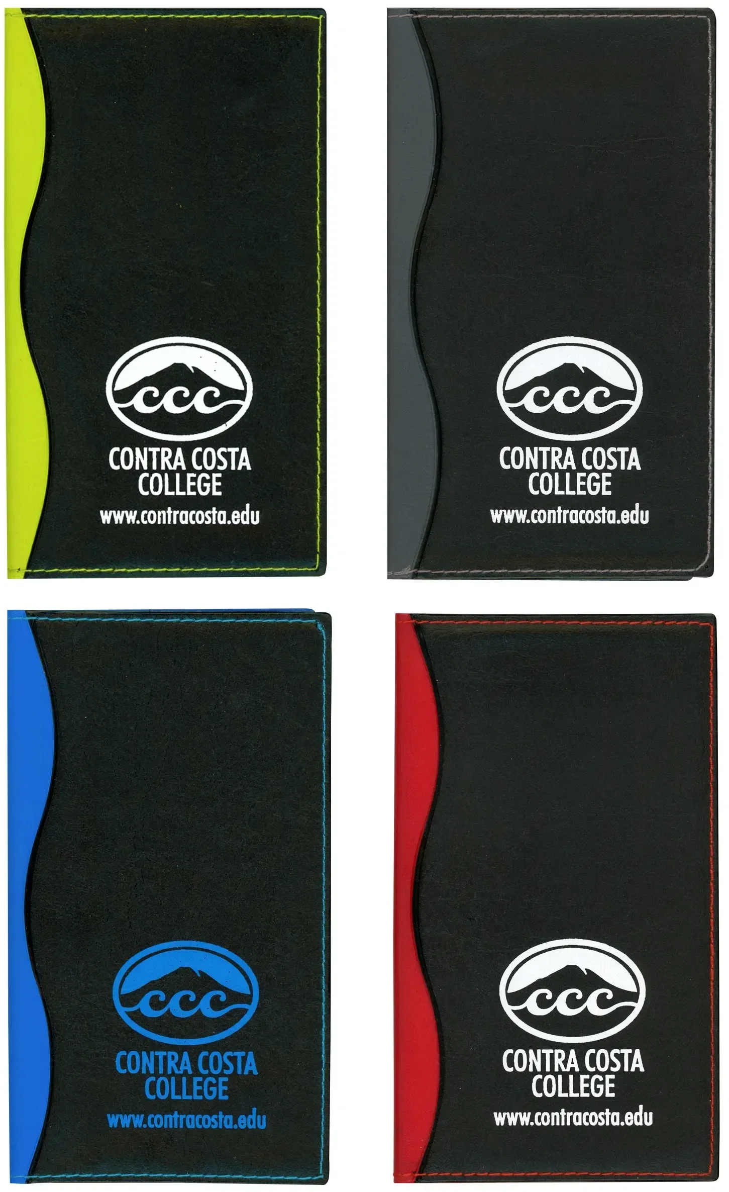 Custom Vinyl Planner" or "Branded Weekly Planner" or "Promotional Soft Cover Planner — view 3
