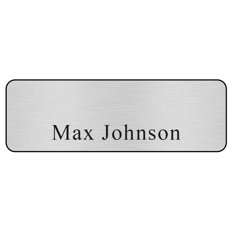 Hollywood Express Name Badge (Standard size 1" x 3") — view 2