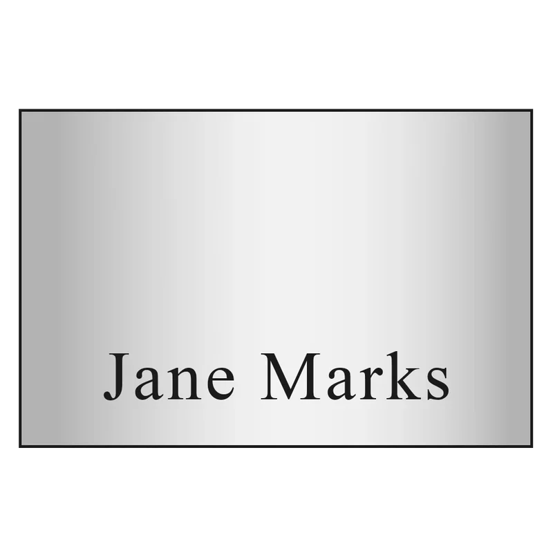 Hollywood Express Name Badge (Standard size 2" x 3") — view 2