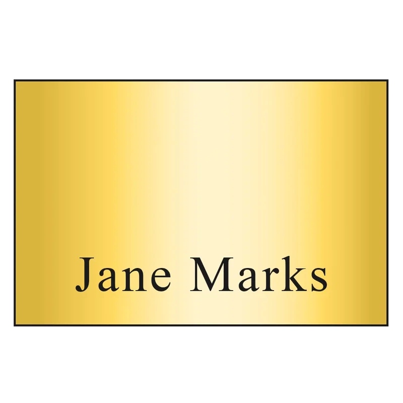 Hollywood Express Name Badge (Standard size 2" x 3") — view 4