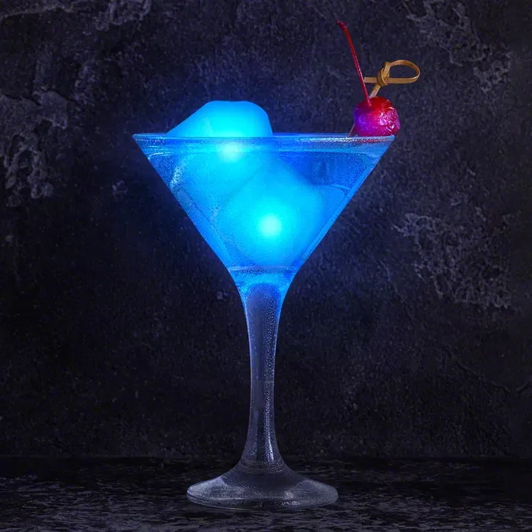 Hollywood Ice Light Up Blue Ice Cubes — view 2