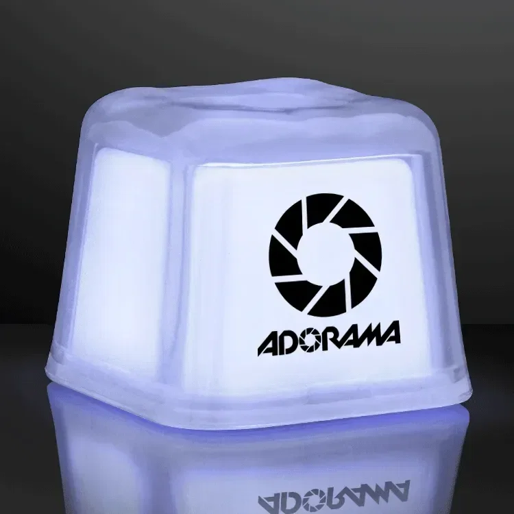 Hollywood Ice Light Up White Ice Cubes