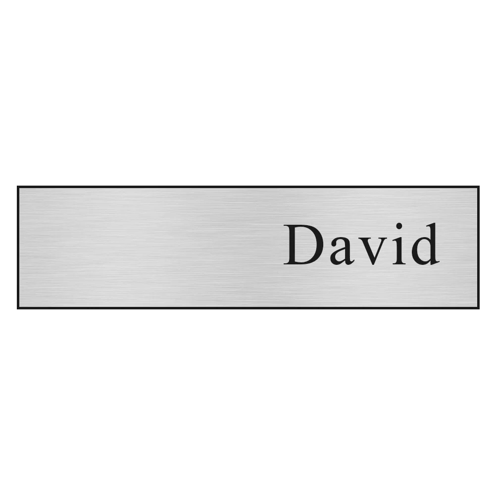 Hollywood Name Badge (Custom sized between 0 and 3 sq. in.) — view 2