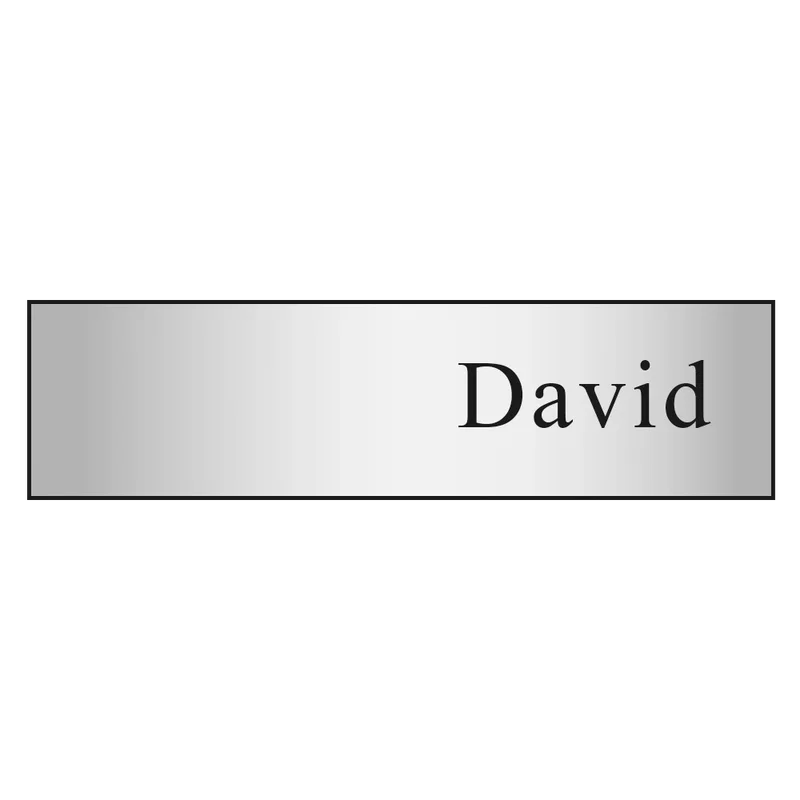 Hollywood Name Badge (Custom sized between 0 and 3 sq. in.) — view 3