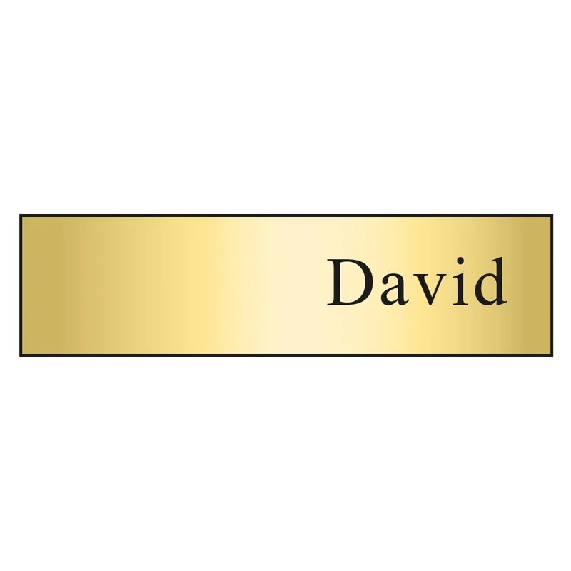 Hollywood Name Badge (Custom sized between 0 and 3 sq. in.) — view 4