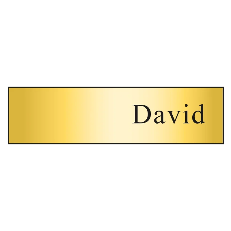 Hollywood Name Badge (Custom sized between 0 and 3 sq. in.) — view 5
