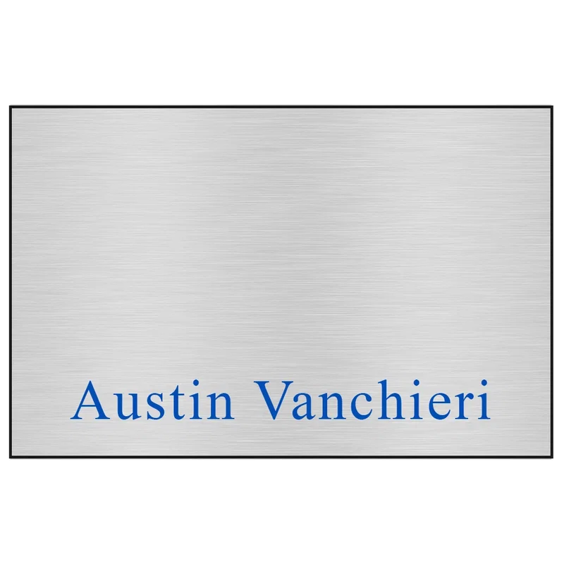 Hollywood Name Badge (Custom sized between 6 and 9 sq. in.) — view 7