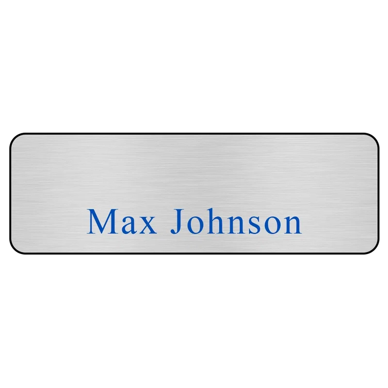 Hollywood Name Badge (Standard Size 1" x 3") — view 8