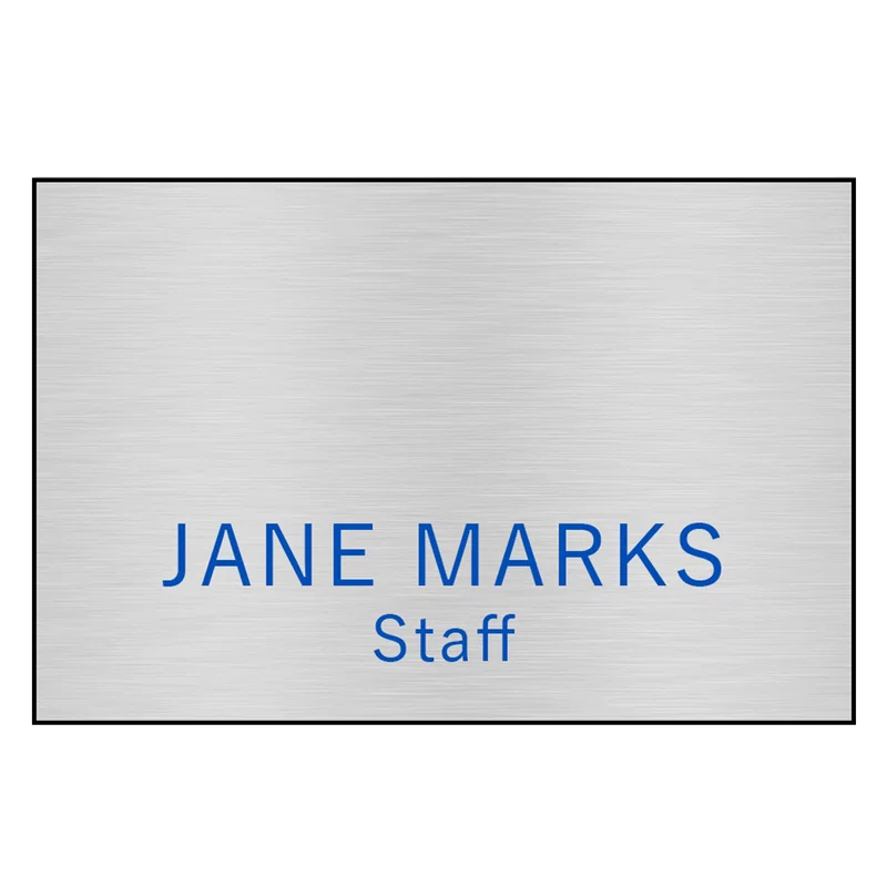 Hollywood Name Badge (Standard Size 2" x 3") — view 3