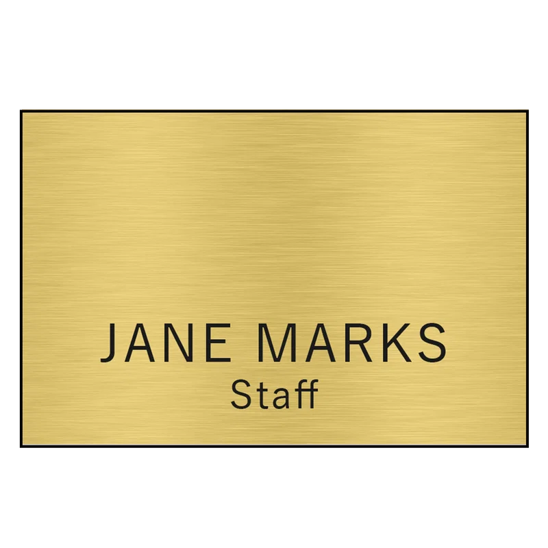 Hollywood Name Badge (Standard Size 2" x 3") — view 4