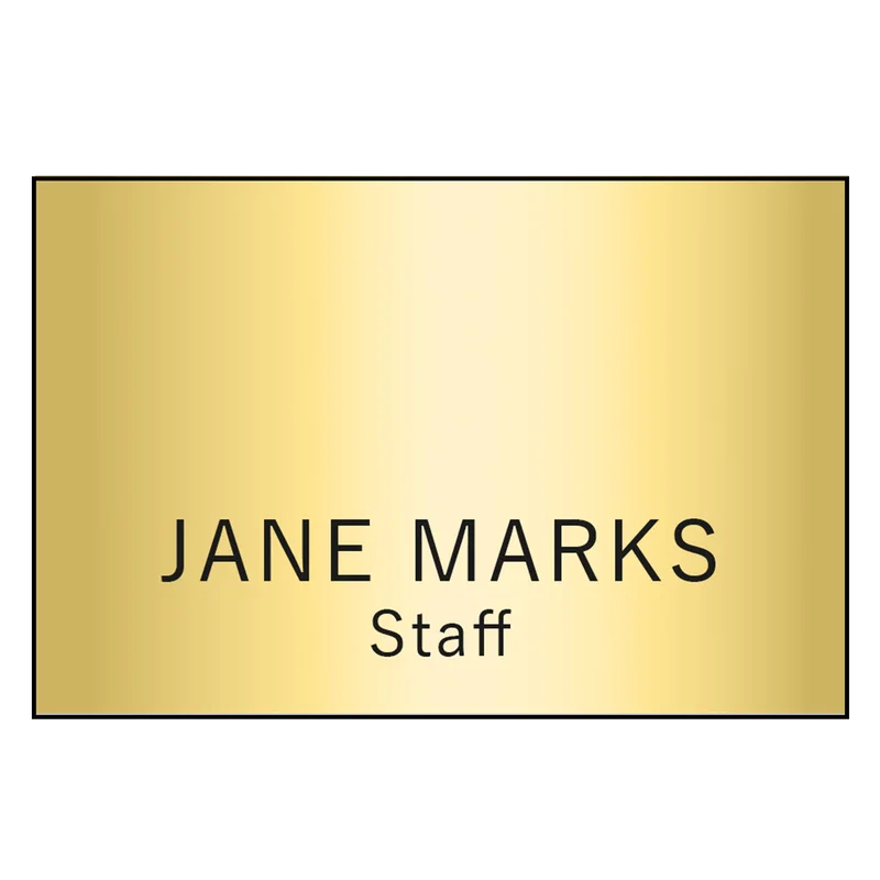 Hollywood Name Badge (Standard Size 2" x 3") — view 7
