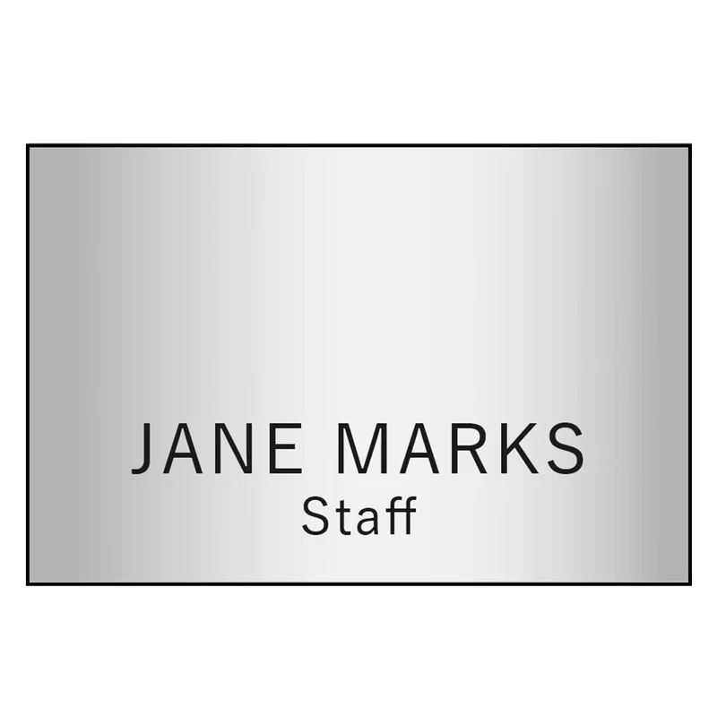 Hollywood Name Badge (Standard Size 2" x 3") — view 8