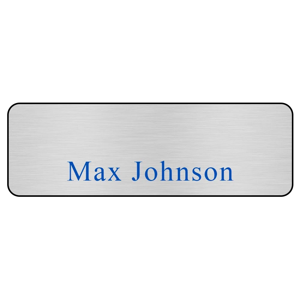 Hollywood Express Name Badge (Standard size 1" x 3") — view 3