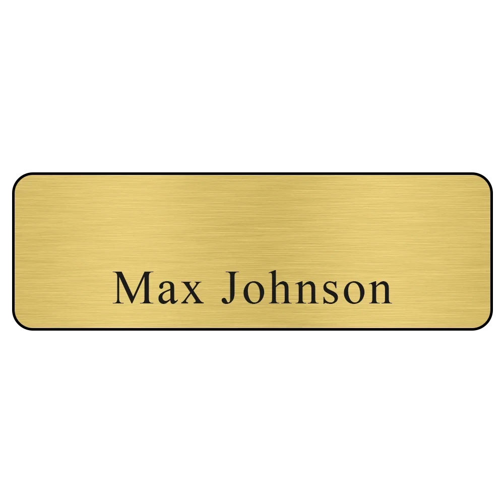 Hollywood Express Name Badge (Standard size 1" x 3") — view 4