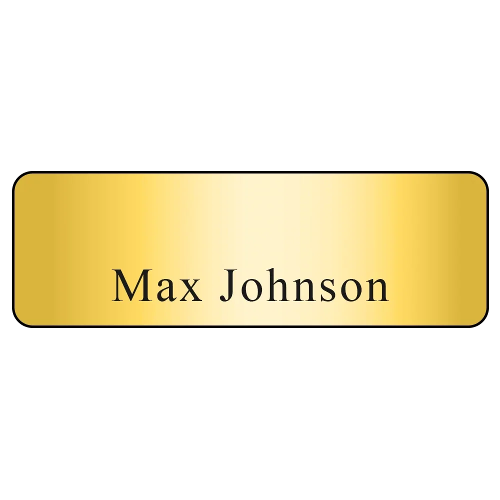 Hollywood Express Name Badge (Standard size 1" x 3") — view 5