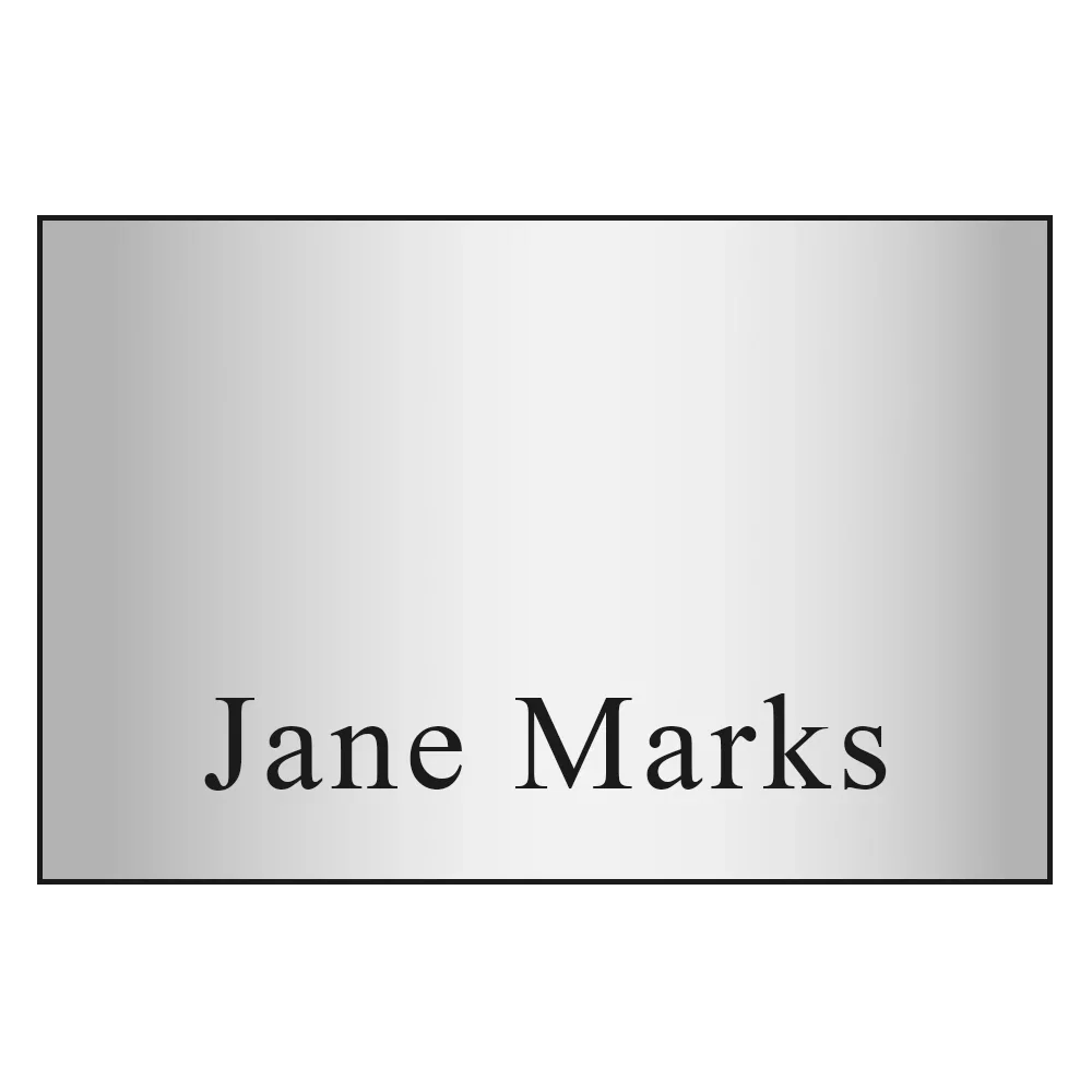 Hollywood Express Name Badge (Standard size 2" x 3") — view 2