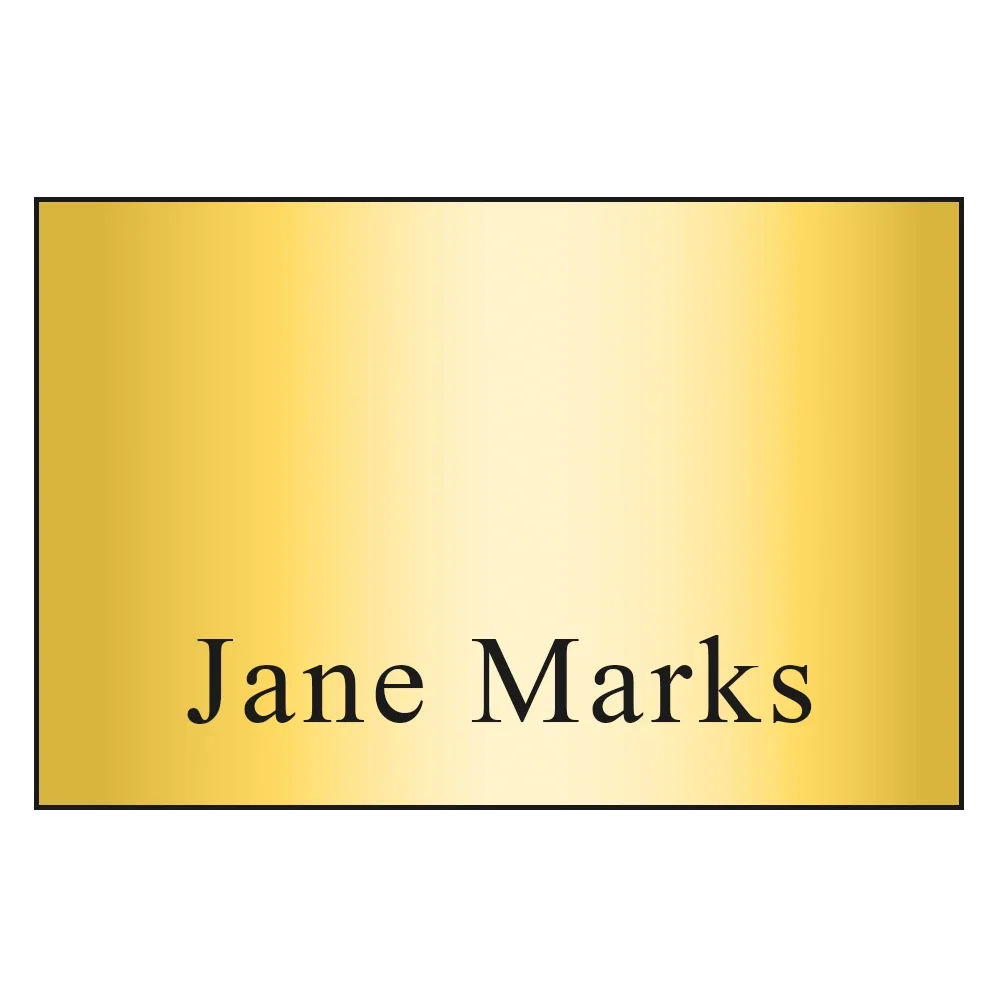 Hollywood Express Name Badge (Standard size 2" x 3") — view 4