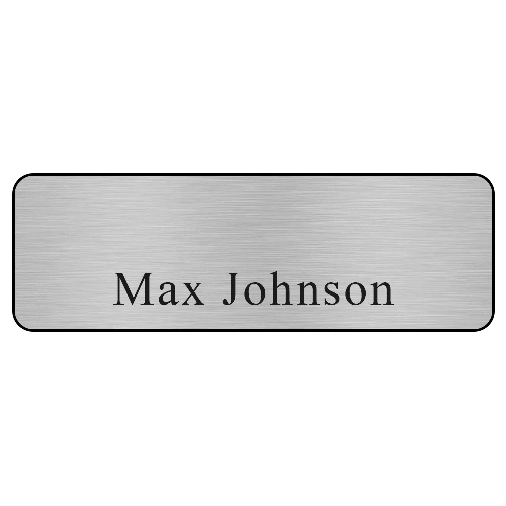 Hollywood Name Badge (Standard Size 1" x 3") — view 6