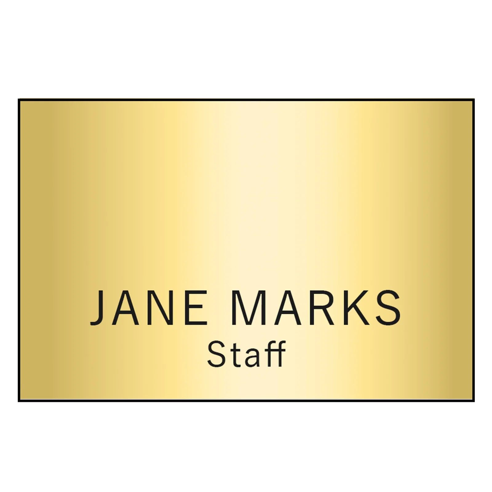 Hollywood Name Badge (Standard Size 2" x 3") — view 7
