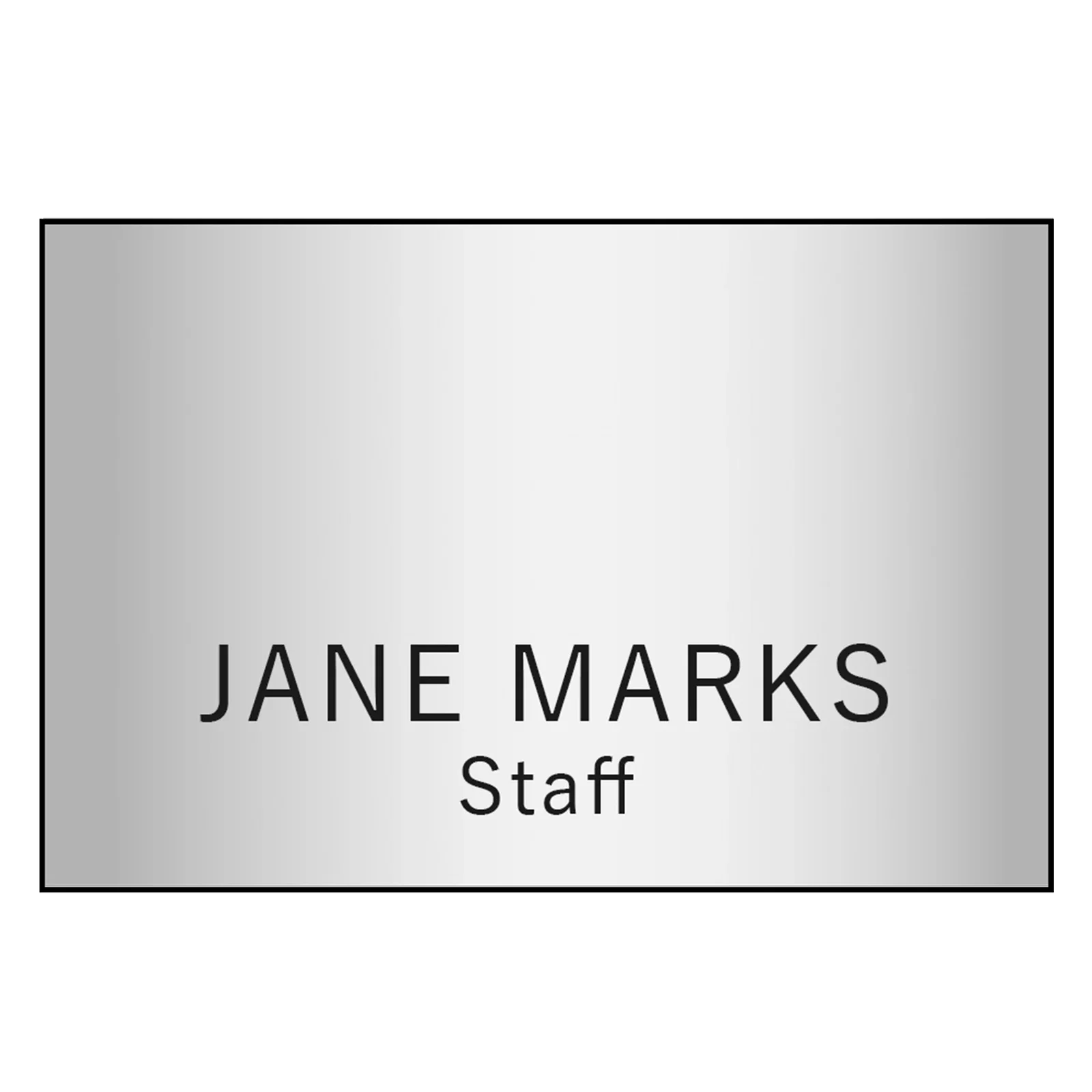 Hollywood Name Badge (Standard Size 2" x 3") — view 8