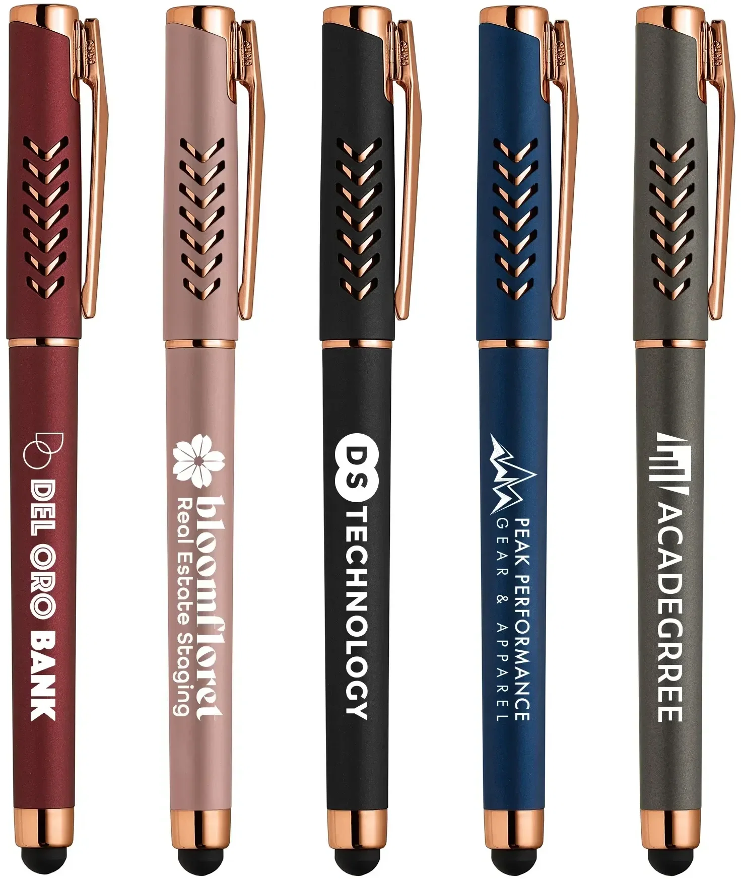 Hollywood Rose Gold Gel Pen w/Stylus