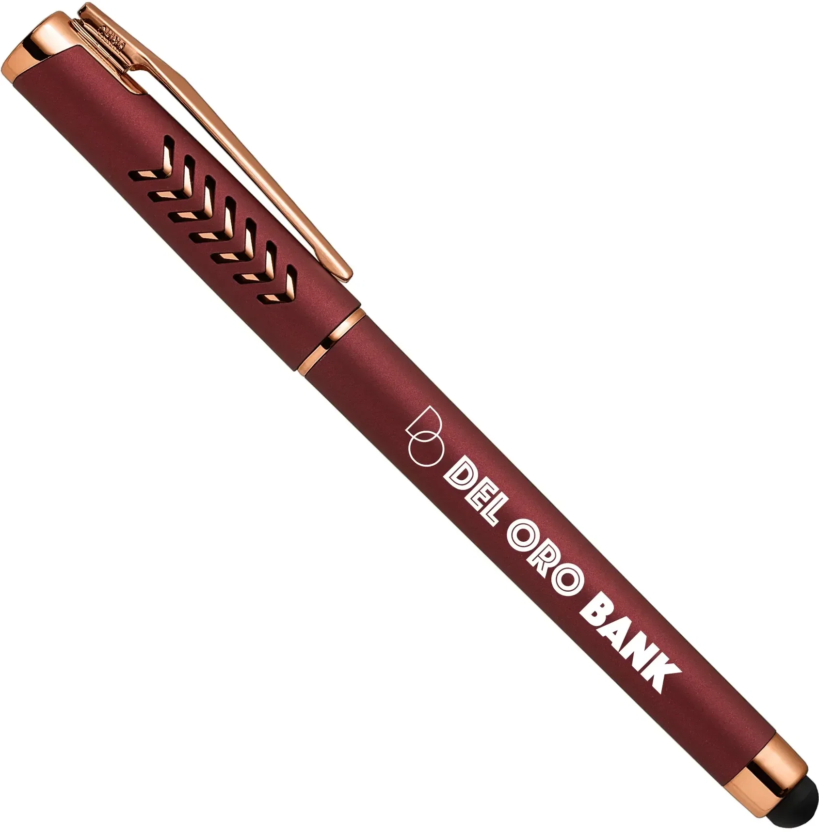 Hollywood Rose Gold Gel Pen w/Stylus — view 2