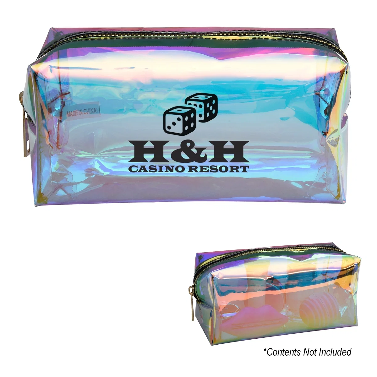 Seven inch pouch shown from the side