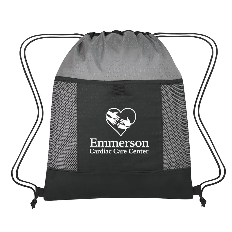 Honeycomb Ripstop Drawstring Bag