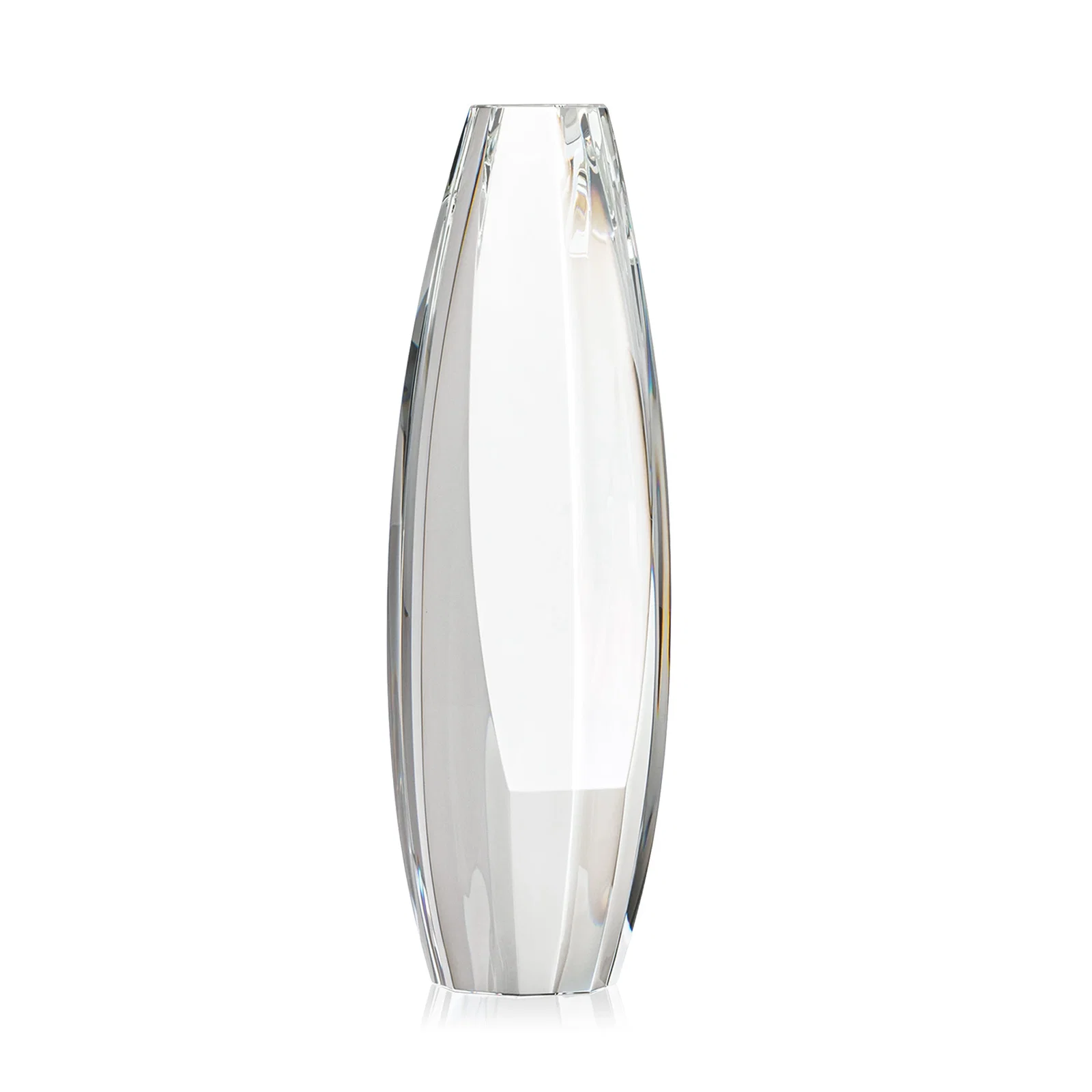Custom Optical Crystal Tower Award With Sheared-Face Base, awards for dealer and partner awards