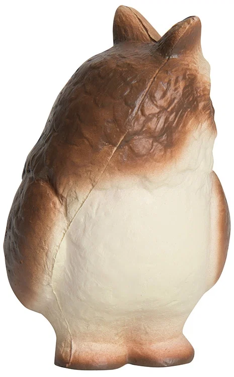 Personalized Horned Owl Stress Reliever — view 3