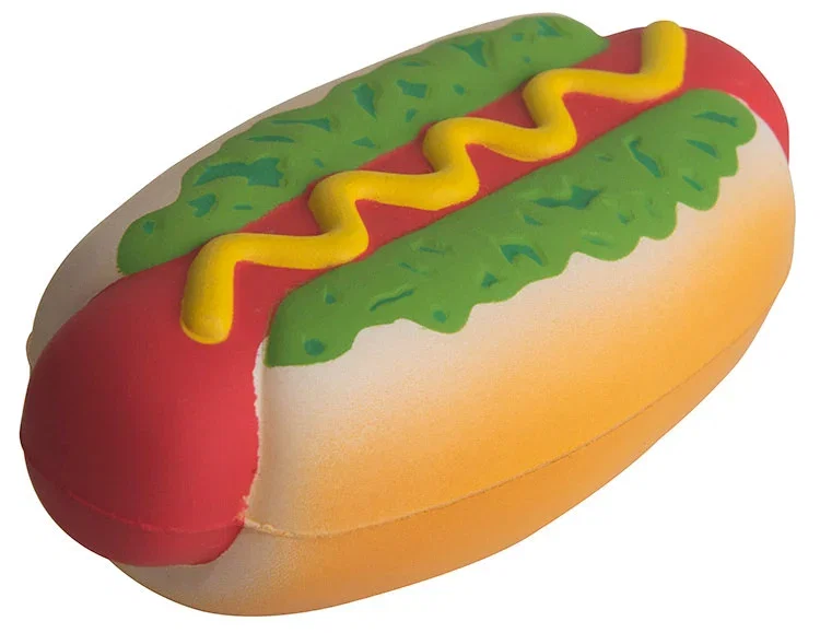 Customized Hot Dog Stress Reliever — view 5