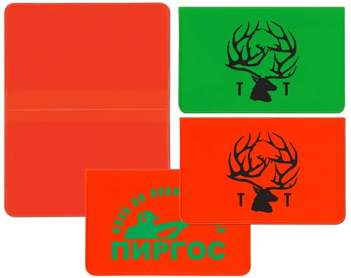 Custom Branded Foldover Card Case — view 2