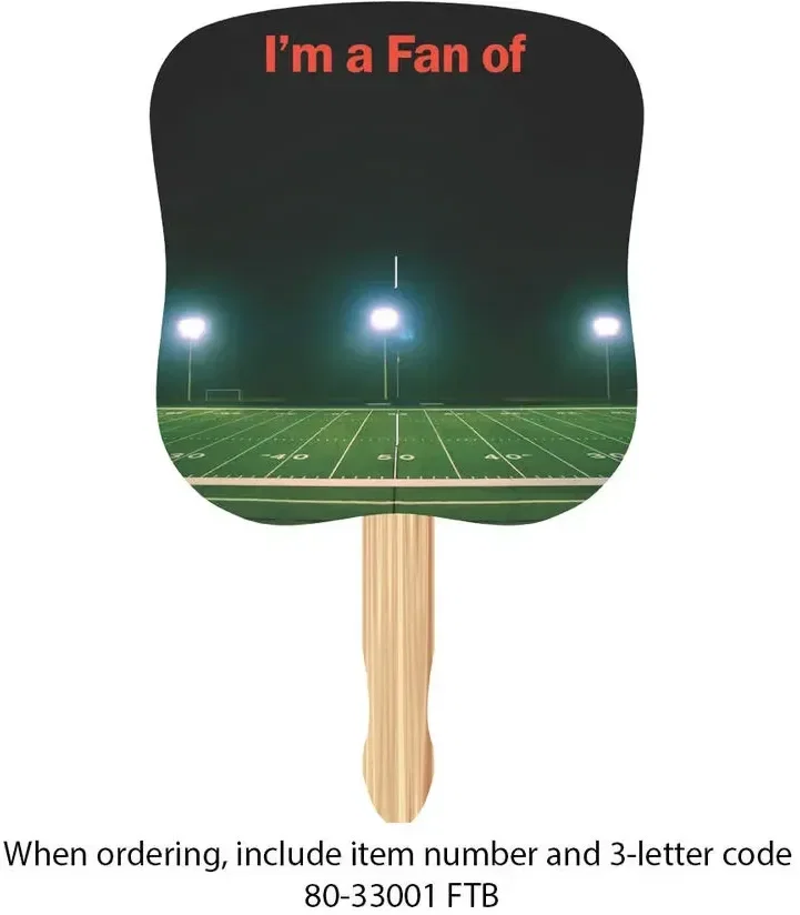  Hourglass Shape Hand Fan — view 6