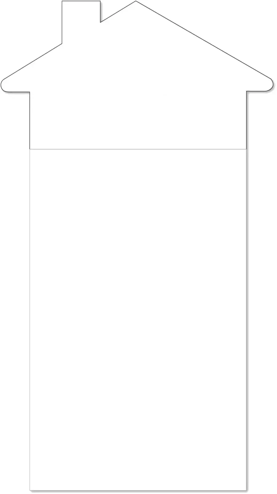 Custom House Add-On™ Magnet + Notepad  — view 2
