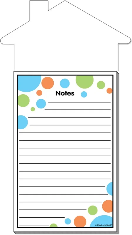 Custom House Add-On™ Magnet + Notepad  — view 3