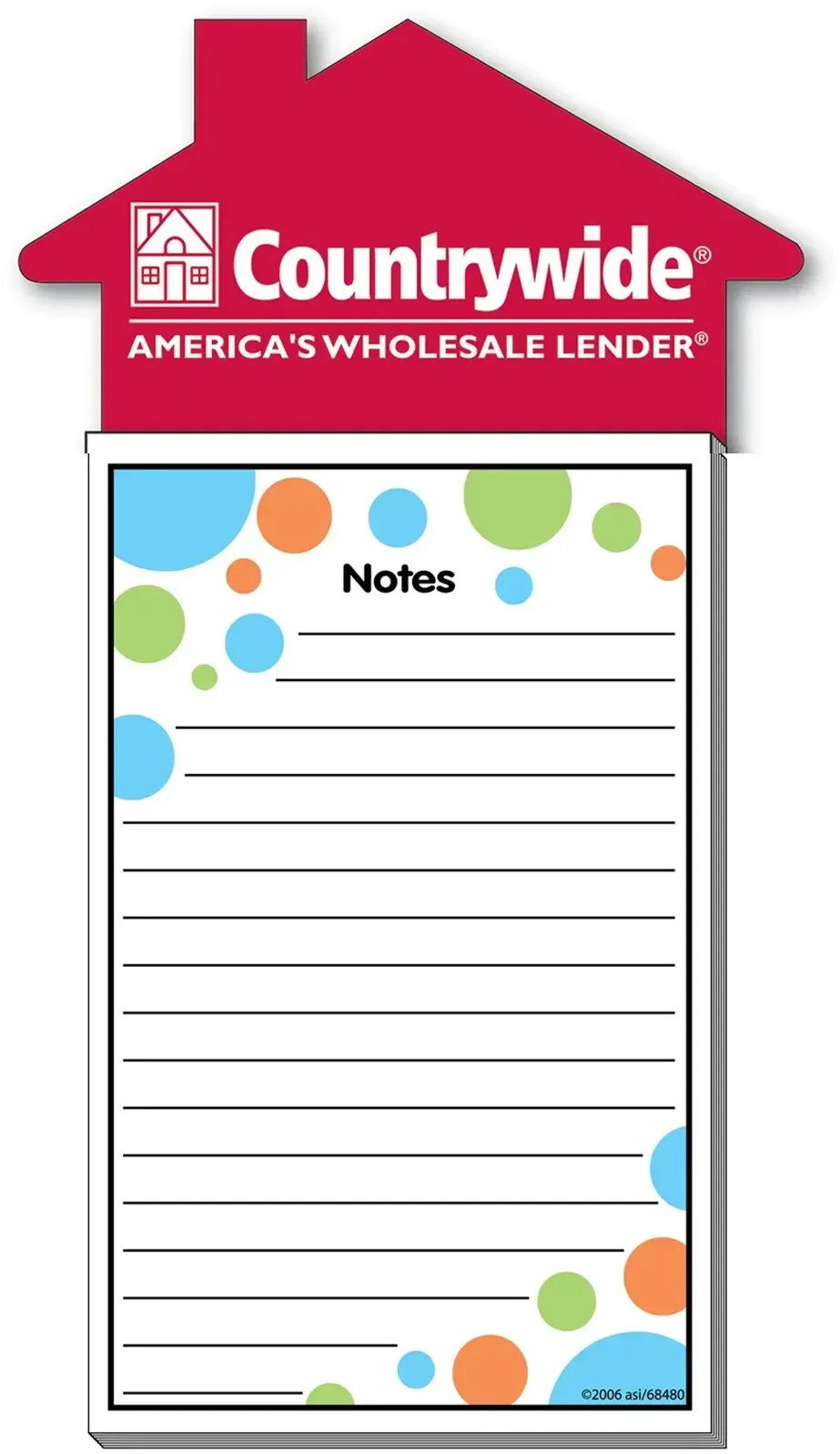 Custom House Add-On™ Magnet + Notepad  — view 4