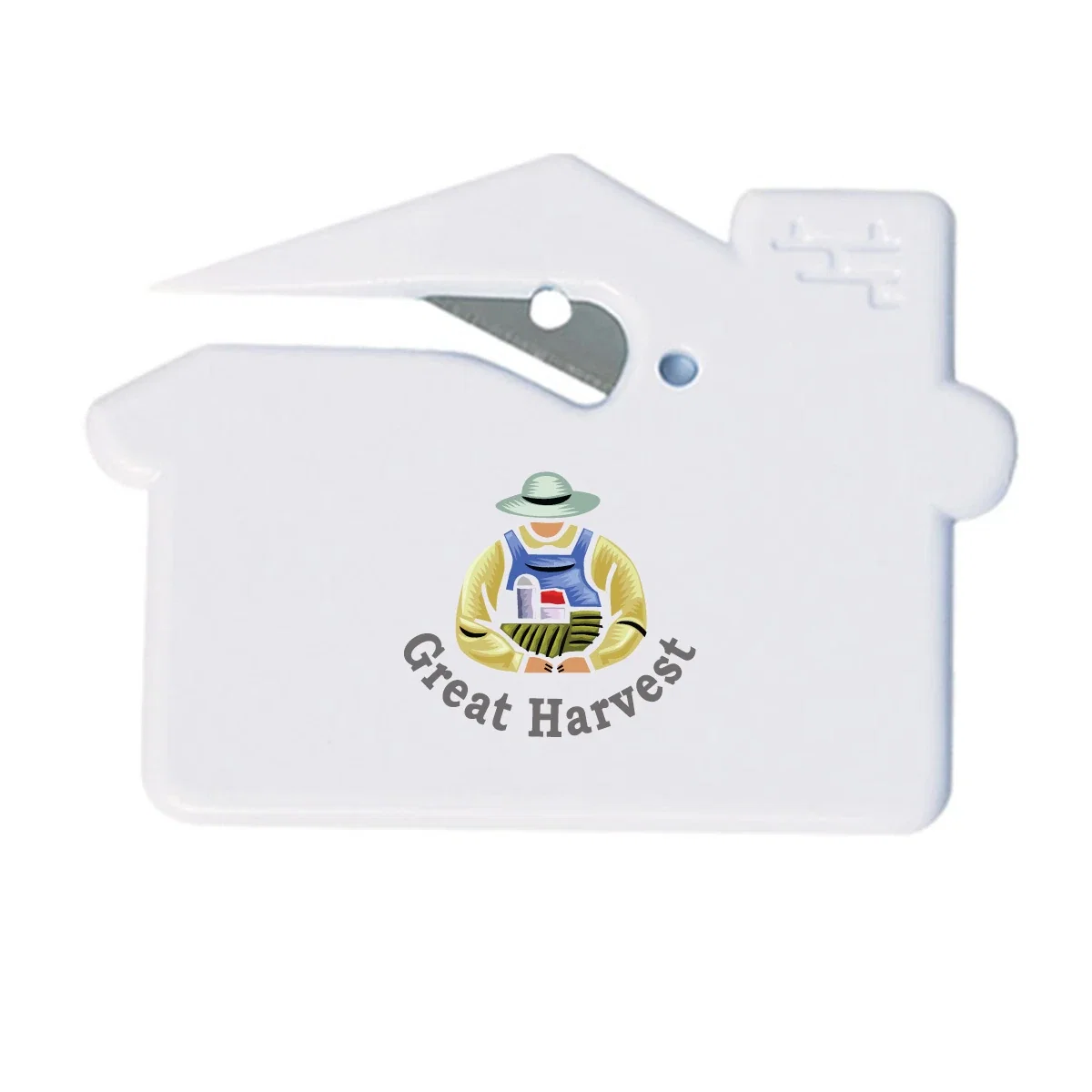 Opening an envelope with the small tool