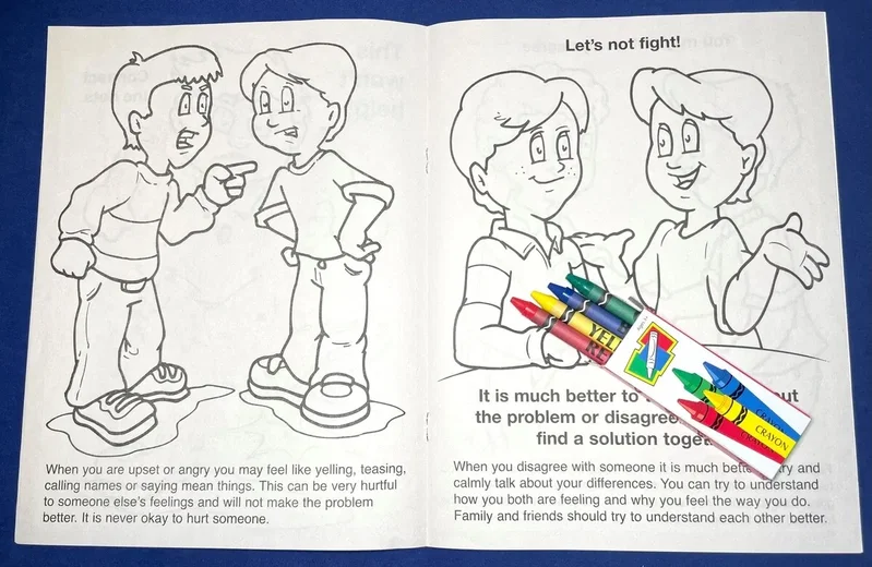 How to Handle Stress and Conflict Coloring & Activity Book — view 2