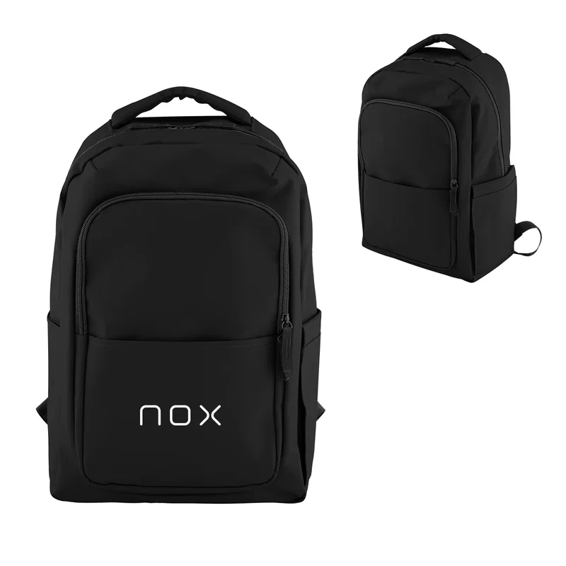 Hudson Leatherette Laptop Backpack — view 16