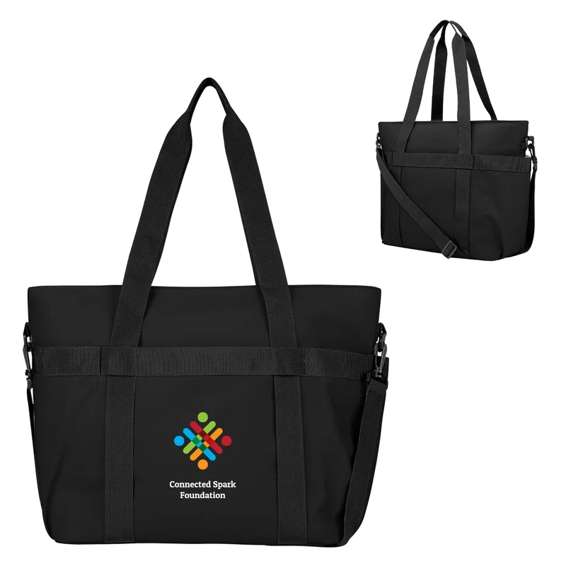 Hudson rPET 36 Can Cooler Tote Bag — view 19