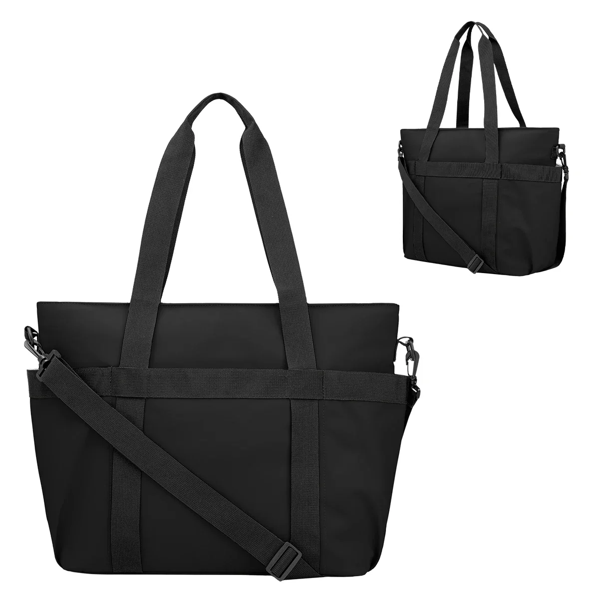 Olive cooler bag carried by the top handles