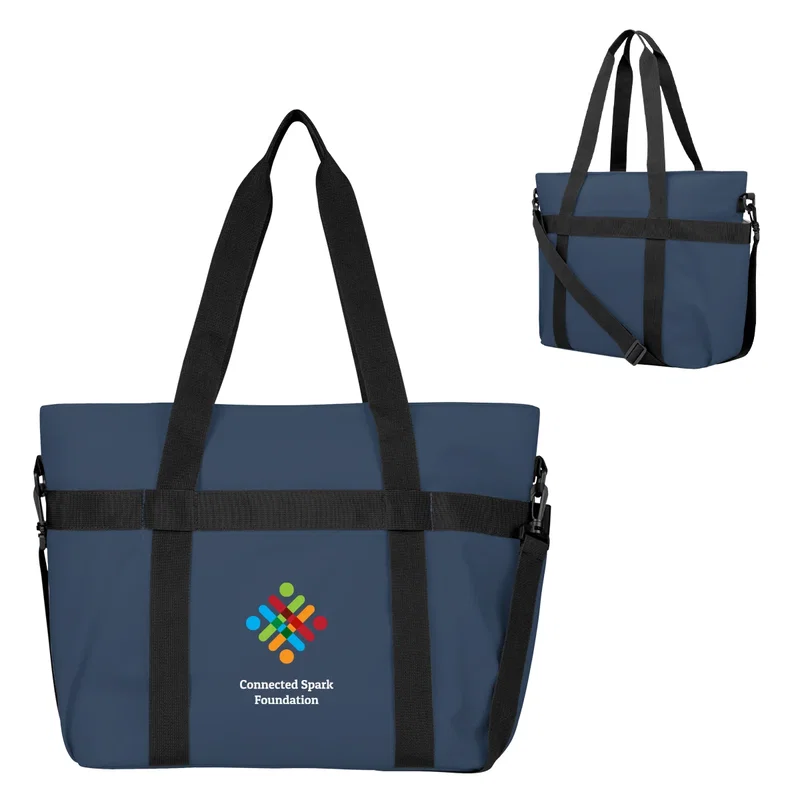 Hudson rPET 36 Can Cooler Tote Bag — view 6